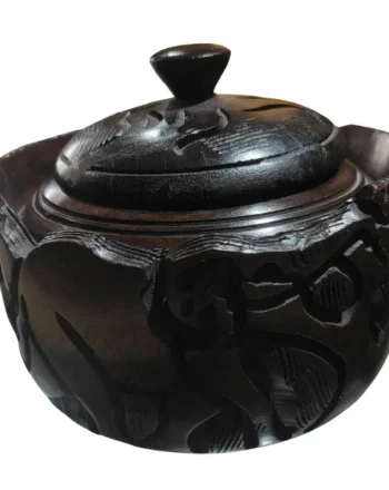 Ebony Wooden Peanut Dish